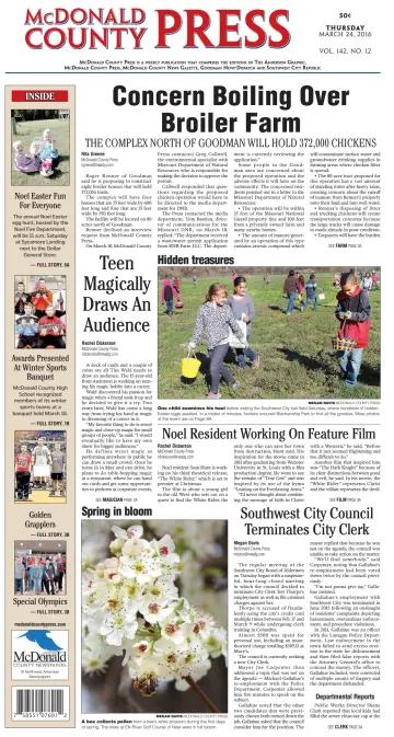 McDonald County Press - 24 Mar 2016
