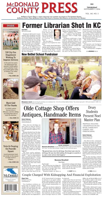 McDonald County Press - 3 Nov 2016