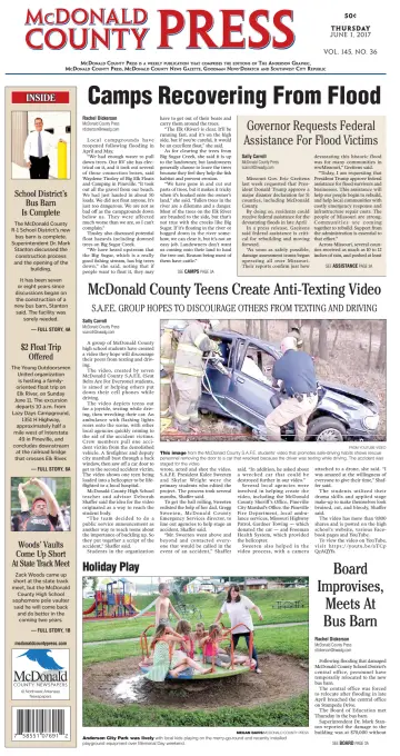 McDonald County Press - 1 Jun 2017