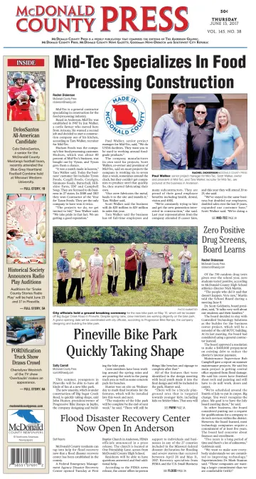 McDonald County Press - 15 Jun 2017