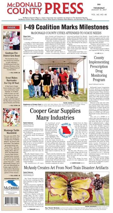 McDonald County Press - 31 Aug 2017