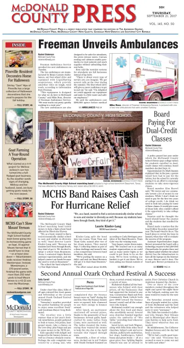 McDonald County Press - 21 Sep 2017