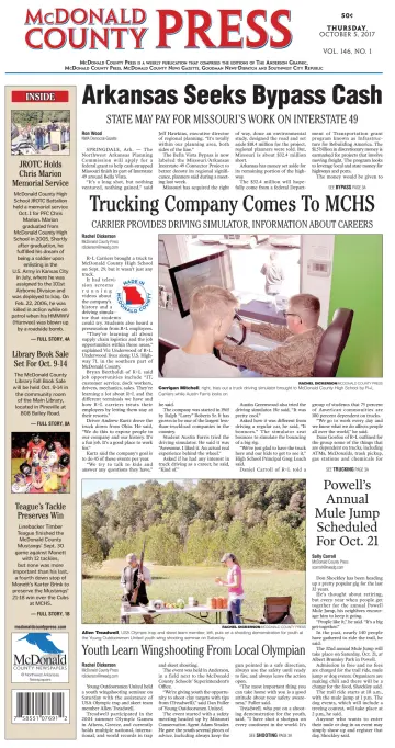 McDonald County Press - 5 Oct 2017