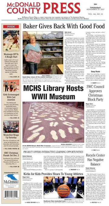 McDonald County Press - 23 Nov 2017