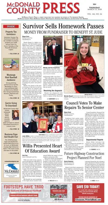 McDonald County Press - 15 Mar 2018