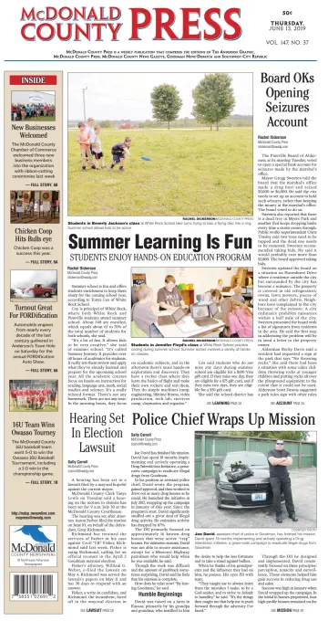 McDonald County Press - 13 Jun 2019