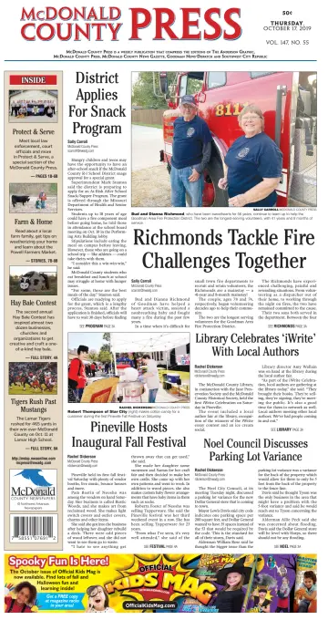 McDonald County Press - 17 Oct 2019
