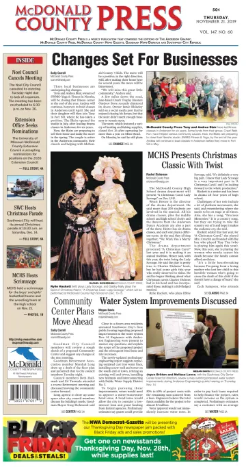 McDonald County Press - 21 Nov 2019