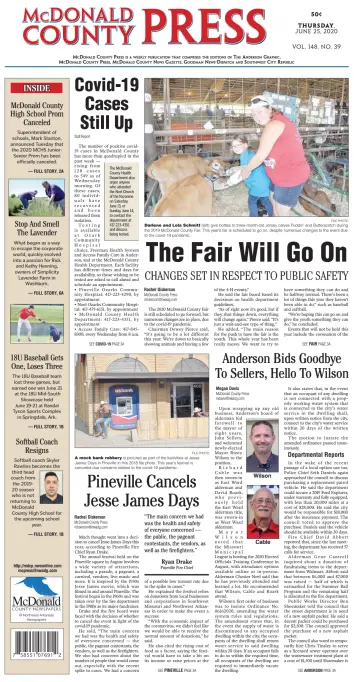 McDonald County Press - 25 Jun 2020