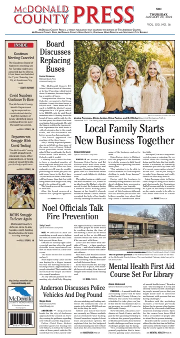 McDonald County Press - 20 Jan 2022
