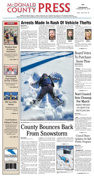 McDonald County Press - 10 Feb 2022