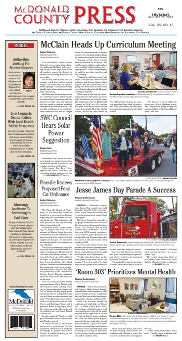 McDonald County Press - 25 Aug 2022