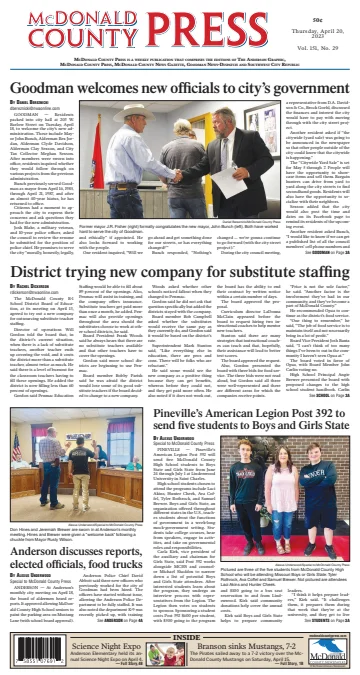 McDonald County Press - 20 Apr 2023
