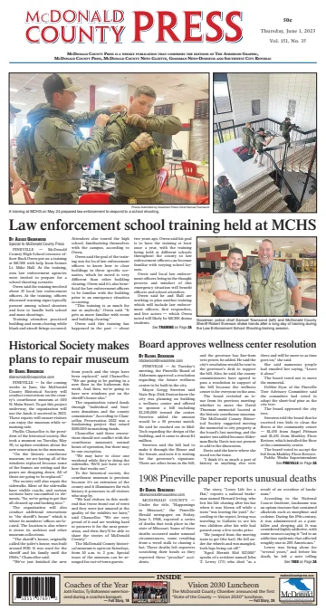 McDonald County Press - 1 Jun 2023