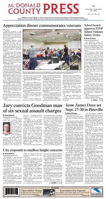 McDonald County Press - 21 Sep 2023