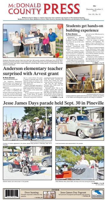 McDonald County Press - 5 Oct 2023