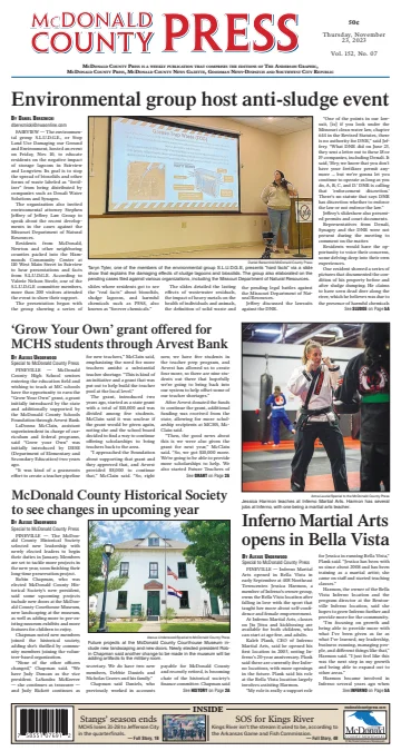 McDonald County Press - 23 Nov 2023