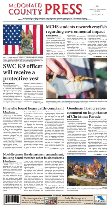 McDonald County Press - 14 Dec 2023