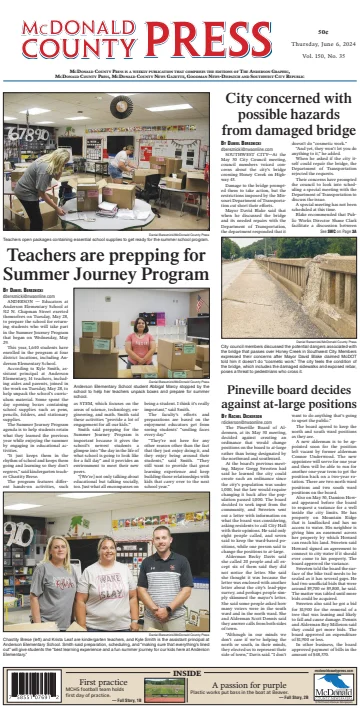 McDonald County Press - 6 Meith 2024