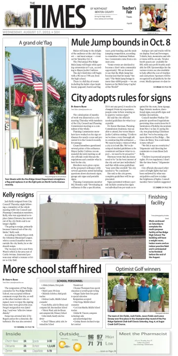 Pea Ridge Times - 17 Aug 2011