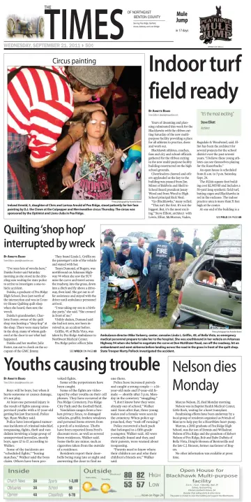 Pea Ridge Times - 21 Sep 2011