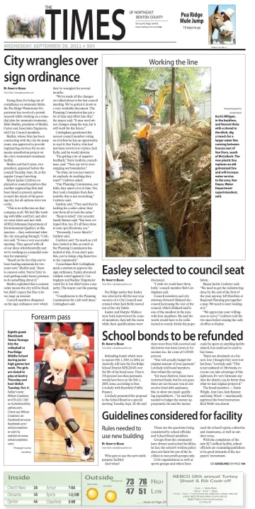 Pea Ridge Times - 28 9월 2011