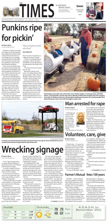 Pea Ridge Times - 19 Oct 2011
