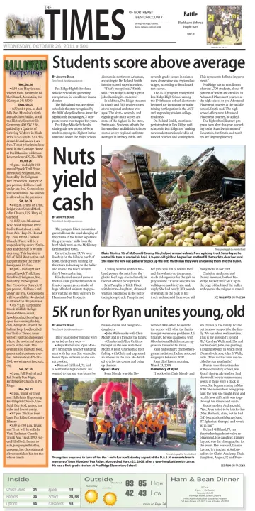Pea Ridge Times - 26 Oct 2011