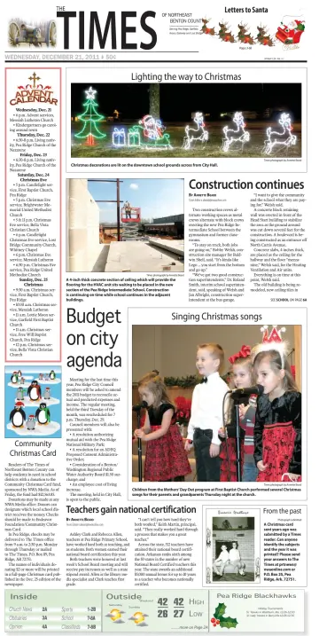 Pea Ridge Times - 21 Dec 2011