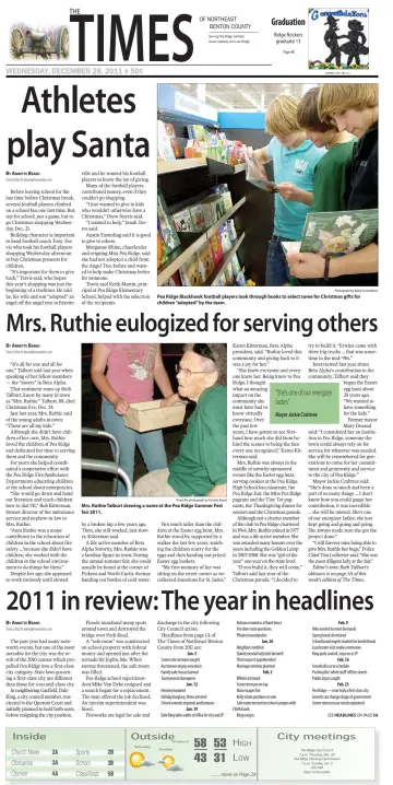 Pea Ridge Times - 28 Dec 2011