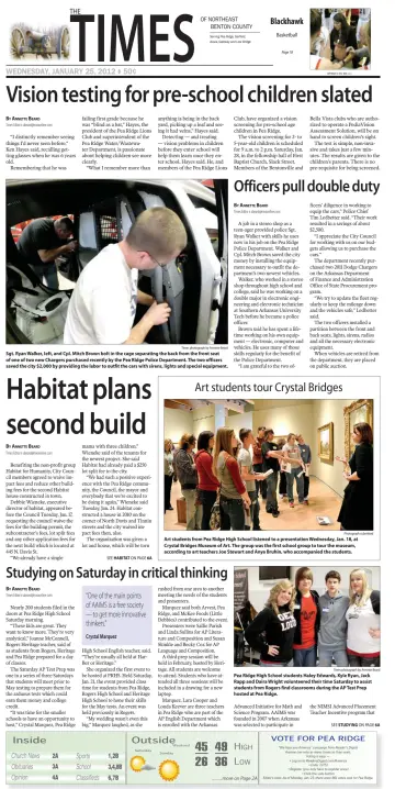 Pea Ridge Times - 25 Jan 2012