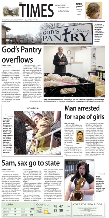 Pea Ridge Times - 1 Feb 2012