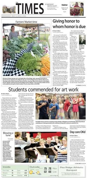 Pea Ridge Times - 09 5월 2012