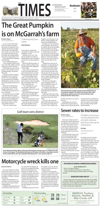Pea Ridge Times - 26 Sep 2012