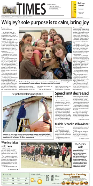 Pea Ridge Times - 24 Oct 2012