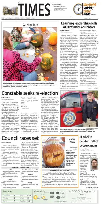 Pea Ridge Times - 31 Oct 2012