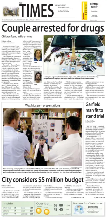 Pea Ridge Times - 21 Nov 2012