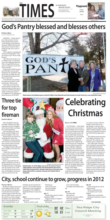 Pea Ridge Times - 26 Dec 2012