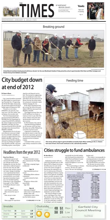 Pea Ridge Times - 02 1월 2013