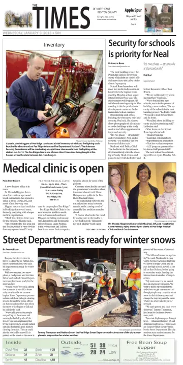 Pea Ridge Times - 9 Jan 2013