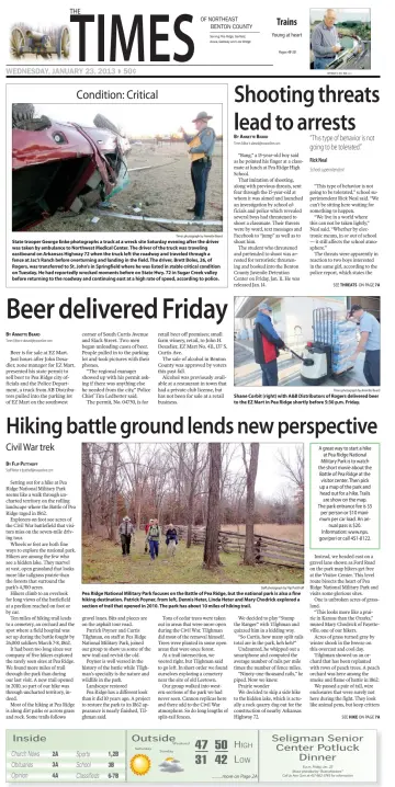 Pea Ridge Times - 23 Jan 2013