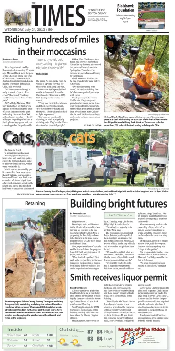 Pea Ridge Times - 24 Jul 2013
