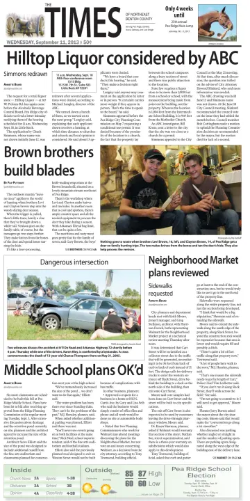 Pea Ridge Times - 11 9월 2013