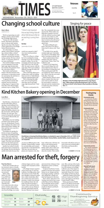 Pea Ridge Times - 20 Nov 2013