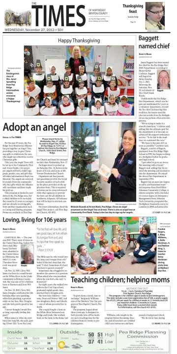 Pea Ridge Times - 27 Nov 2013
