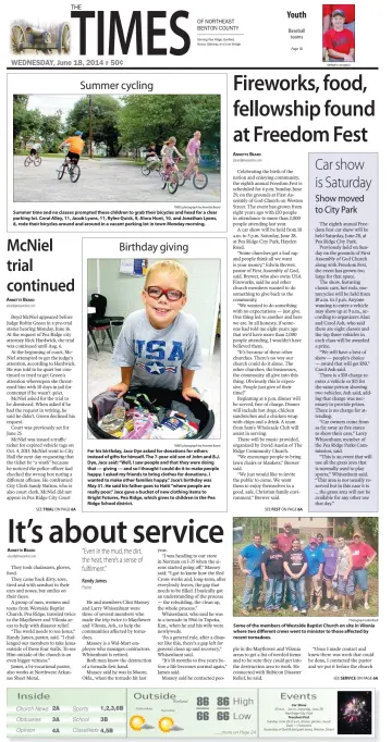 Pea Ridge Times - 18 Jun 2014