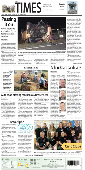 Pea Ridge Times - 30 7월 2014