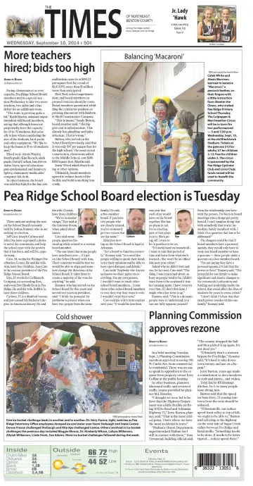 Pea Ridge Times - 10 9월 2014
