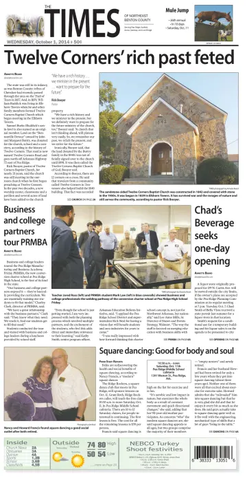 Pea Ridge Times - 1 Oct 2014