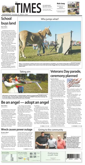 Pea Ridge Times - 08 10월 2014